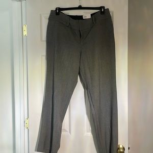 Women trousers bootcut, size 18 ,color grey